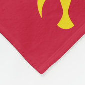 Vlag van Albuquerque, New Mexico Fleece Blanket (Hoek)