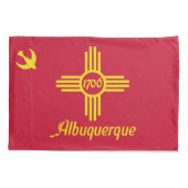 Vlag van Albuquerque (New Mexico) Kussensloop (Achterkant)