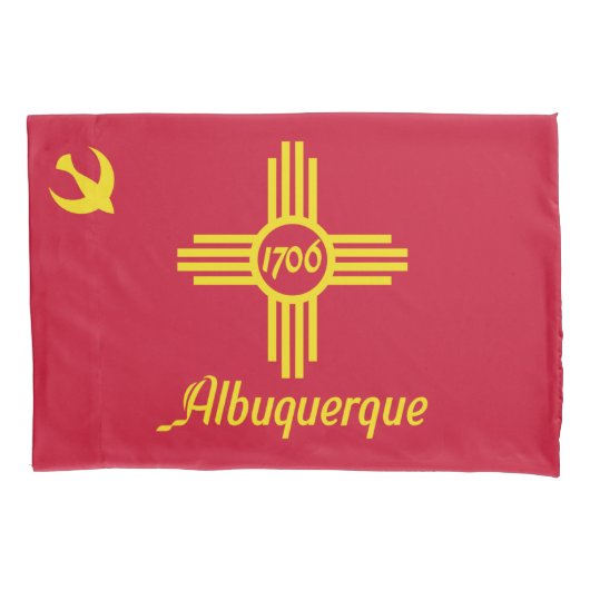 Vlag van Albuquerque (New Mexico) Kussensloop (Voorkant)