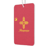 Vlag van Albuquerque, New Mexico Luchtverfrisser (Links)