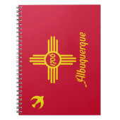 Vlag van Albuquerque (New Mexico) Notitieboek (Voorkant)