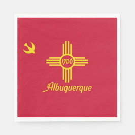 Vlag van Albuquerque (New Mexico) Servet