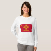 Vlag van Albuquerque (New Mexico) T-shirt (Voorkant volledig)