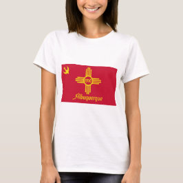 Vlag van Albuquerque (New Mexico) T-shirt
