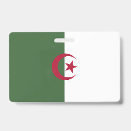 Vlag van Algerije Badge
