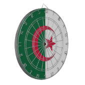 Vlag van Algerije Dartbord (Voorkant Links)
