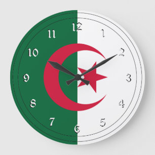 Vlag van Algerije Grote Klok