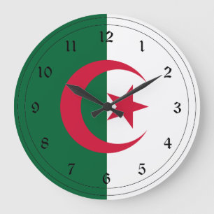 Vlag van Algerije Grote Klok