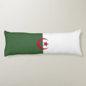 Vlag van Algerije Lichaamskussen (Achterkant)