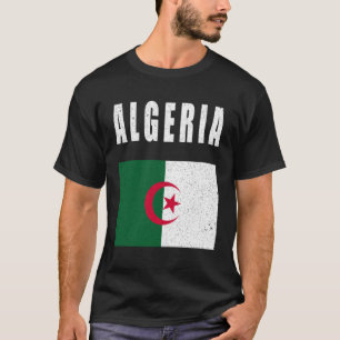 Vlag van Algerije Patriottische Algerijnse trots g T-shirt