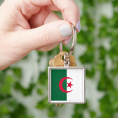 Vlag van Algerije Sleutelhanger (Hand)