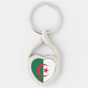 Vlag van Algerije Sleutelhanger