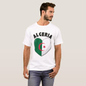 Vlag van Algerije T-shirt (Voorkant volledig)