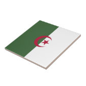 Vlag van Algerije Tegeltje (Zijkant)