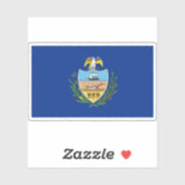 Vlag van Allegheny County, Pennsylvania Sticker (Vel)