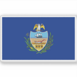 Vlag van Allegheny County, Pennsylvania Sticker