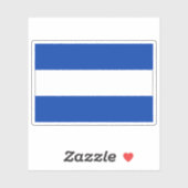 Vlag van Almelo, Nederland Sticker (Vel)