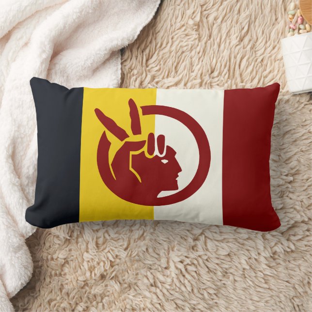 Vlag van American Indian Movement Kussen (Deken)
