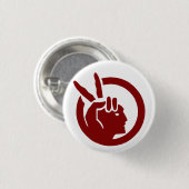 Vlag van American Indian Movement Ronde Button 3,2 Cm (Voorkant /achterkant)