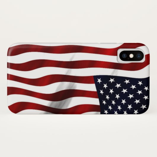Vlag van Amerika Case-Mate iPhone Case (Achterkant (horizontaal))