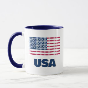 Vlag van Amerika Mok