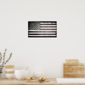 Vlag van Amerika Poster (Keuken)