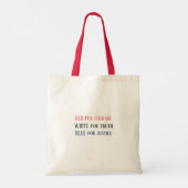 Vlag van Amerika Tote Bag (Achterkant)