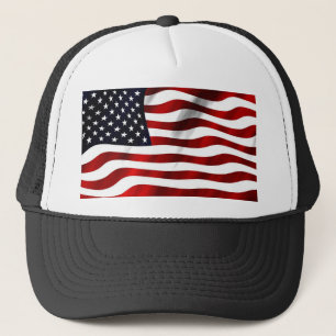 Vlag van Amerika Trucker Pet