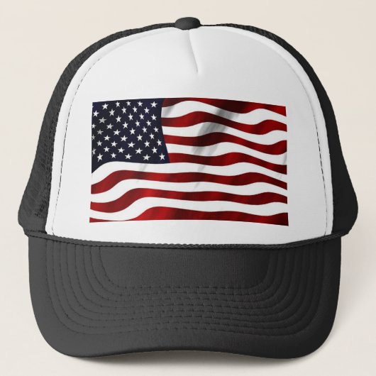 Vlag van Amerika Trucker Pet (Voorkant)
