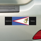 Vlag van Amerikaans Samoa Bumpersticker (Op auto)