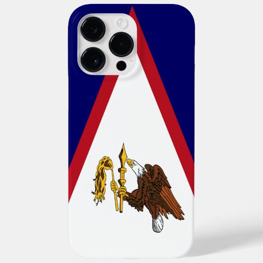 Vlag van Amerikaans Samoa Case-Mate iPhone Case (Achterkant)