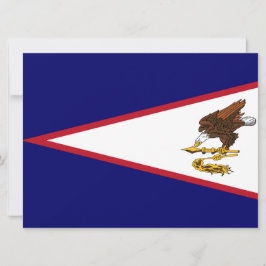 Vlag van Amerikaans Samoa Kaart