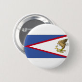 Vlag van Amerikaans Samoa Ronde Button 5,7 Cm (Voorkant /achterkant)