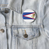 Vlag van Amerikaans Samoa Ronde Button 5,7 Cm (In situ)