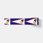 Vlag van Amerikaans Samoa Satijnen Lint (Voorkant)