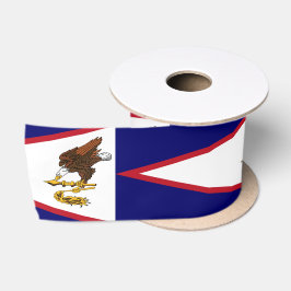 Vlag van Amerikaans Samoa Satijnen Lint