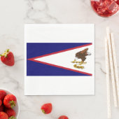 Vlag van Amerikaans Samoa Servet (Insitu)