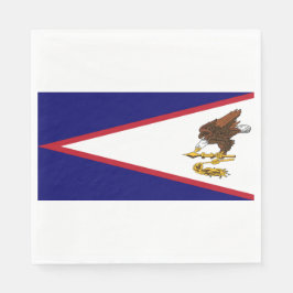 Vlag van Amerikaans Samoa Servet