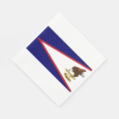 Vlag van Amerikaans Samoa Servet (Hoek)