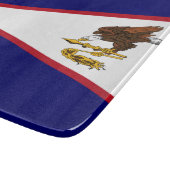 Vlag van Amerikaans Samoa Snijplank (Hoek)