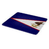 Vlag van Amerikaans Samoa Snijplank (Hoek)