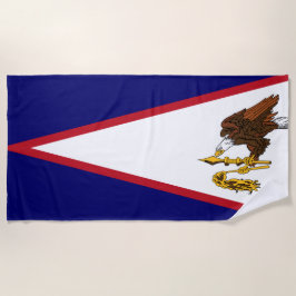 Vlag van Amerikaans Samoa Strandlaken
