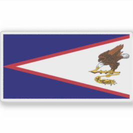 Vlag van Amerikaans-Samoa, Verenigde Staten Sticker