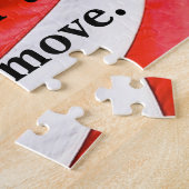 vlag van Amerikaanse kale arend & "Stars and Strip Legpuzzel (Zijkant)