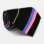 Vlag van Amerikaanse strepen Stropdas (Opgerold)