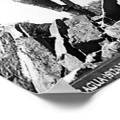 Vlag van Amerikaanse zeekorps Poster (Hoek)