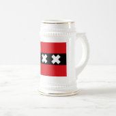 Vlag van Amsterdam Bierpul (Voorkant rechts)