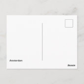 vlag van Amsterdam Briefkaart (Achterkant)