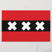 Vlag van Amsterdam Briefpapier (Voorkant)