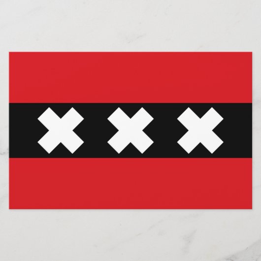 Vlag van Amsterdam Briefpapier (Voorkant)